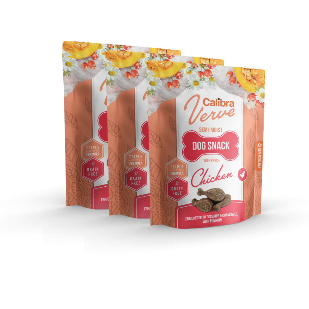 Calibra Verve: Semi-Moist Snack - Fresh Chicken