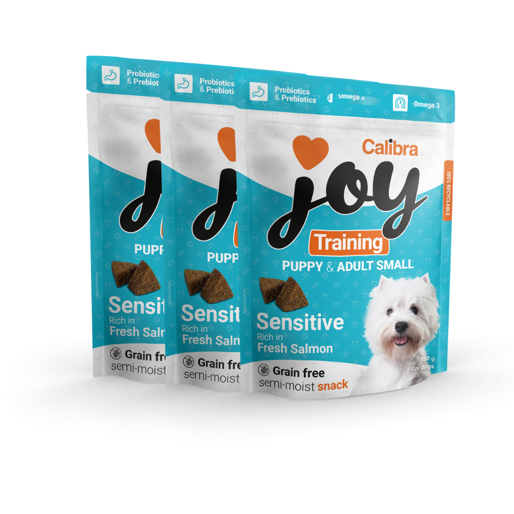 Calibra Joy Training: Puppy & Adult Small - Salmon