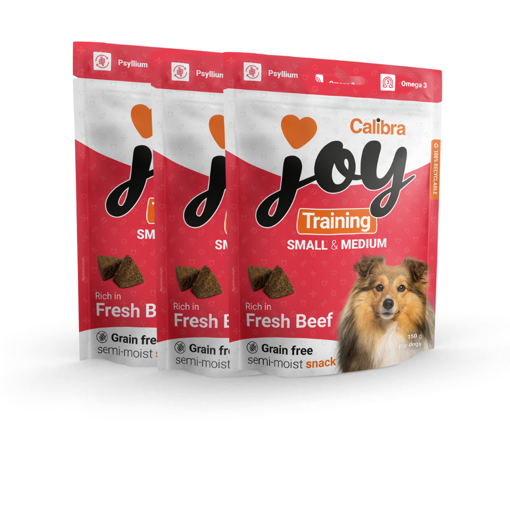 Calibra Joy Training Small & Medium - Beef