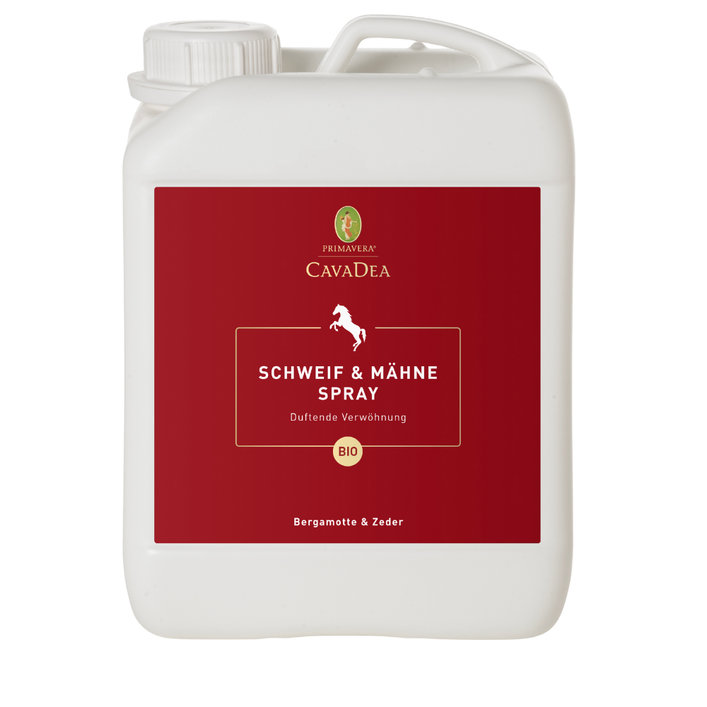 CavaDea Schweif & Mähne Spray für Pferde, bio