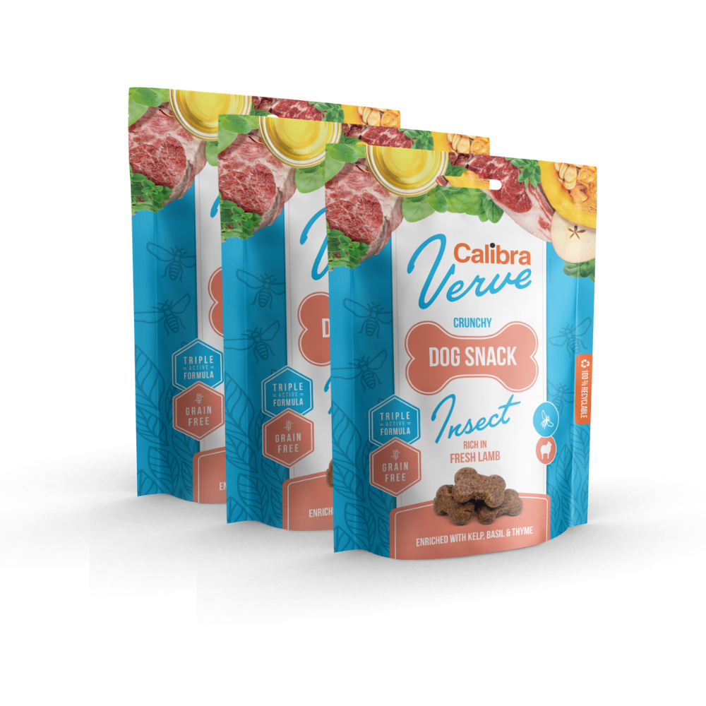 Calibra Verve: Crunchy Snack Insect&Fresh Lamb