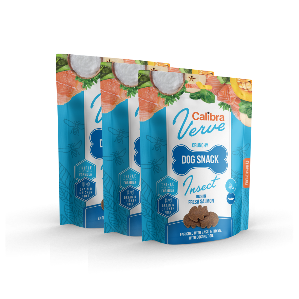 Calibra Verve: Crunchy Snack Insect&Salmon
